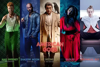Image de American Gods - 61x91,5cm - Affiche Poster