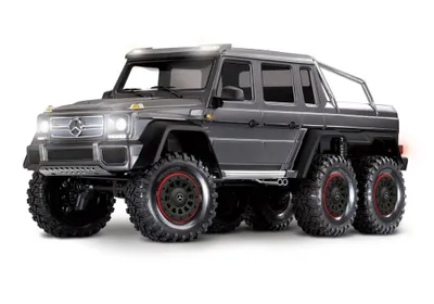 Produktbild von TRAXXAS Mercedes-Benz G63 AMG 6x6  RTR ohne Akku/Lader inkl Licht TRX88096-4SLVR