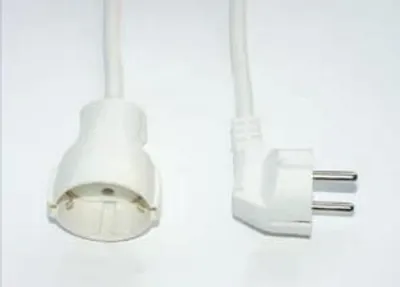 Produktbild von e+p SV 2 1AC-Ausgänge 2m Weiß Verlängerungskabel (SV 2)