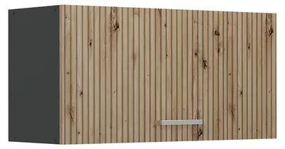 Obrázok produktu pre Nástenná skrinka Vicco R-Line Remeselný dub/antracitová 80 cm Plochý, Model 63112