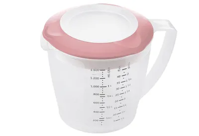 Image de WESTMARK Gobelet mélangeur avec couvercle Helena 1,4l rose