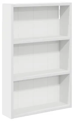 Produktbild von Eleganten-Stil Badezimmer-Wandschrank 1 PC,Modernes Design,Badmöbel,Badezimmer,Weiß 40x10x60,5 cm Holzwerkstoff - Spiegelschränke - Möbel26