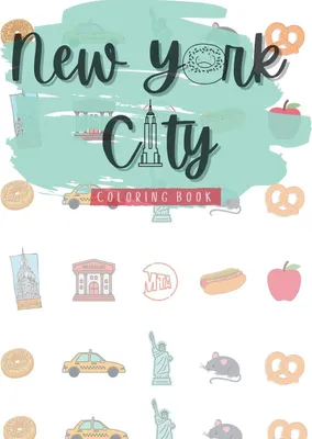 Produktbild von New York City Coloring Book