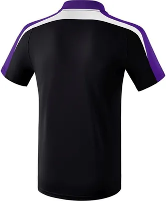 Produktbild von Erima Liga 2.0 Poloshirt Herren - Schwarz / Dunkelviolett / Weiß