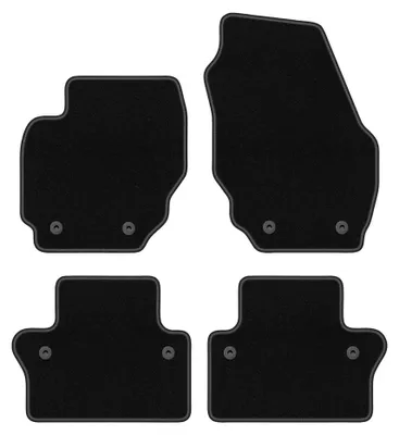 Immagine prodotto di Tappetini in moquette per Volvo XC70 III 2007-2016 (station wagon) – set 4 pezzi, neri, su misura – Wielganizator BASIC