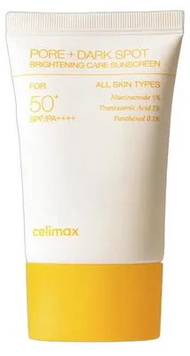 Produktbild von Celimax – Pflege zur Aufhellung von Poren und Pigmentflecken mit Sonnenschutz, 50 ml