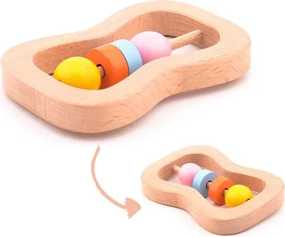 Immagine prodotto di Holzrassel, Baby Greifling Montessori