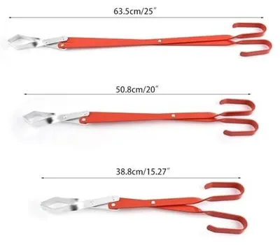 Immagine prodotto di Pinza per legna e barbecue, 63,5 cm