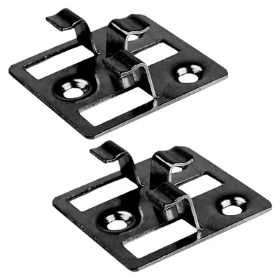 Imagen del producto de Clips para terrazas de madera compuesta (WPC), 100 unidades, fijaciones de acero inoxidable para tablas de terraza