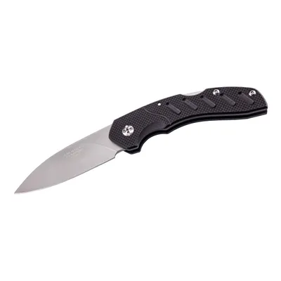 Produktbild von Herbertz Taschenmesser Stahl 440 Back Lock G10 Heftschalen schwarz Edelstahl Taschenclip