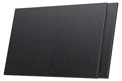 Produktbild von EcoFlow ZPTSP300-30, 400 W, 37,1 V, 13,79 A, Monokristallines Silizium, Schwarz, IP68
