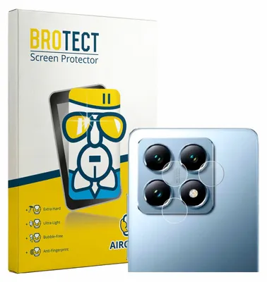 Produktbild von BROTECT Schutzglas für Xiaomi 14T Pro (NUR Kameraschutz) Schutzfolie Panzer Folie Glas Display Schutz klar