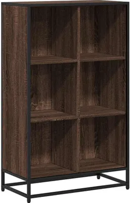 Obrázek produktu pro vidaXL Regál na knihy Hnědý dubový vzhled 65,5x33x107,5 cm Materiál na bázi dřeva