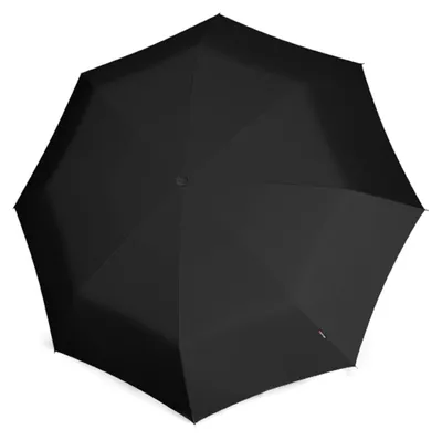 Produktbild von Knirps Taschenregenschirm Regenschirm T.301 Large Duomatic Black schwarz