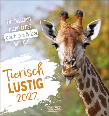 Produktbild von Tierisch lustig 2027