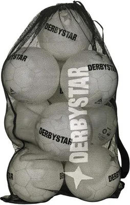 Produktbild von DERBYSTAR Ballnetz 10 Bälle v25 SCHWARZ SCHWARZ -