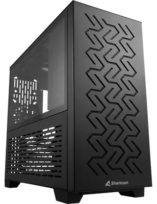 Produktbild von MS-Z1000 (schwarz, Seitenteil aus gehärtetem Glas)