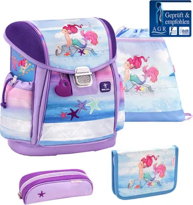 Produktbild von Belmil Schulranzen Set Mädchen Meerjungfrau "Beautiful Mermaid" 1.Klasse Einschulung Grundschule CLASSY 2025