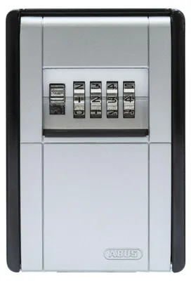 Obrázek produktu pro ABUS 08492, Černá, Stříbrná, 2 hák/háky, Kombinační zámek, 84 x 62 x 120 mm, 920 g, 1 kusů
