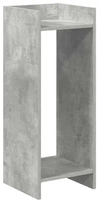 Immagine prodotto di vidaXL Portavasi grigio cemento 30 x 30 x 80 cm in materiale composito