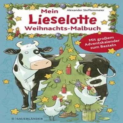Immagine prodotto di Mein Lieselotte Weihnachts-Malbuch