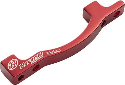 Produktbild von Reverse Bremsscheiben Adapter PM-PM Ø 203mm Rot