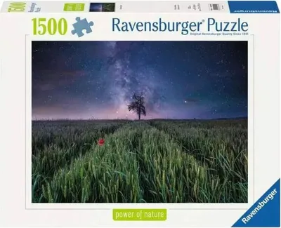 Image de Ravensburger Legpuzzel Nachthim.Uber Dem Kornfeld, 1500st.