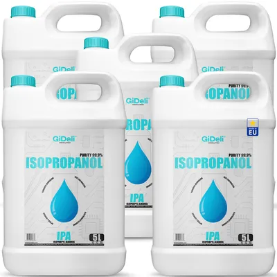 Obrázek produktu pro Isopropanol 25 l 99,9 % IPA Čisticí alkohol Odmašťovač pro elektroniku GiDeli