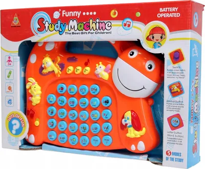 Zdjęcie produktu dla ZABAWKA EDUKACYJNA Komputerek edukacyjny ZWIERZĘTA