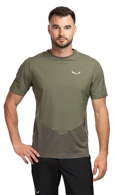 Produktbild von Herren-Trekking-Shirt Salewa Pedroc Dry Wind, grün, Größe 52 (XL)