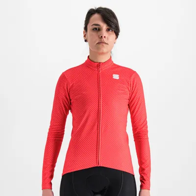 Produktbild von SPORTFUL Langarm Fahrradtrikot für den Winter - CHECKMATE THERMAL - Rot S