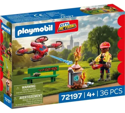 Produktbild von PLAYMOBIL Feuerwehr-Löschdrohne