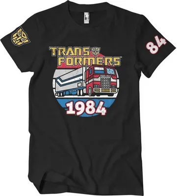 Produktbild von Optimus Prime of 1984 T-Shirt - Large - Black