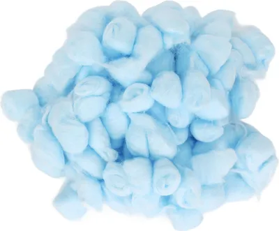 Produktbild von Hamster-Baumwollball für den Winter, warme, weiche Kleintierbettwäsche für syrische Chinchillas, Blau