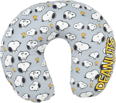 Produktbild von Peanuts Kissen Unisex Snoopy & Woodstock grau/weiß Standard