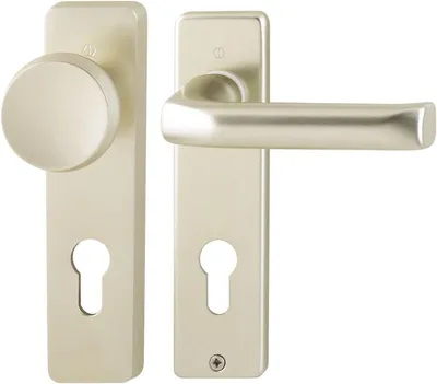 Produktbild von HOPPE Kurzschild-Wechselgarnitur  London  Aluminium Neusilber 54/227K/202KP/AP/113 - 6675284