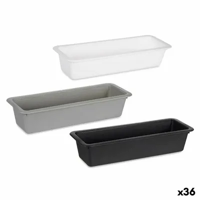Obrázek produktu pro Polypropylenový gumový zásobník na příbory (36 kusů) (8,5 x 5 x 24 cm)