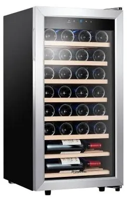 Weinkühlschrank 28 Flaschen 86 L, 44 cm breit, Touch-Bedienung