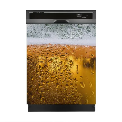 Produktbild von Aufkleber sticker 60x70 cm Dekorative folie Spülmaschine - Glas Bier
