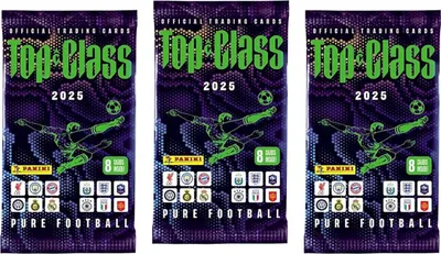 Productafbeelding van 3x FIFA Top Class 2025 / FIFA 365 Booster Packs – met 8 kaarten + Heartforcards® verzendbescherming