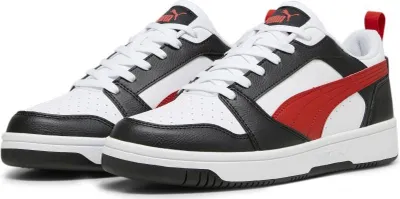 Produktbild von Puma Rebound v6 Low Sneaker in Übergrößen Weiß 392328-04 große Unischuhe