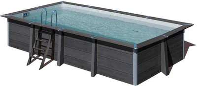 Produktbild von Gre Pools Avantgarde Led 606x326x124 Cm Aufstellpool Aus Verbundwerkstoff Blau 17.870 Liters Blau 17.870 Liters