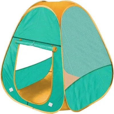 Produktbild von Famanu Kinderspeeltent - Pop-up Zelt mit belüfteten Netzseiten - 86x78x78cm
