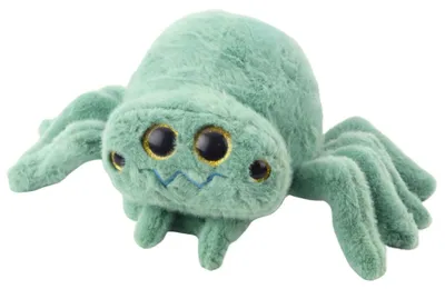 Produktbild von Lean Plüsch Maskottchen Huggable Spinne Insekt Grün 32Cm