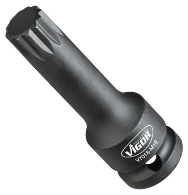 Produktbild von VIGOR Schlagschrauber Schraubendrehereinsatz V7018-M16 1/2" XZN SW M16