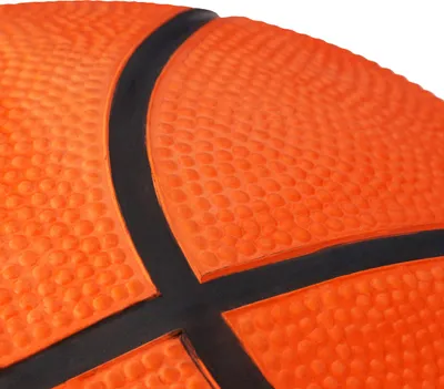 Produktbild von 10 x Basketball, griffige Oberfläche, für drinnen & draußen, Ventil, Gummi, Training, Jugendliche, Größe 7, orange