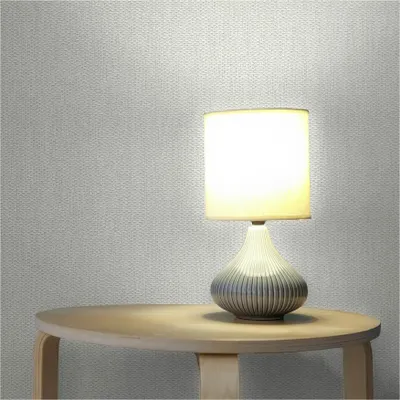 Produktbild von Tapete Strukturiert M1-No.11376 Vliestapete Weiß Silber Wohnzimmer Schlafzimmer Küche