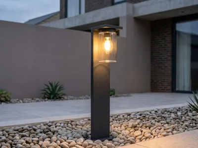 Obrázek produktu pro ARDILA venkovní zahradní sloupková lucerna - TWILIGHT SENSOR černá Trio 511660132
