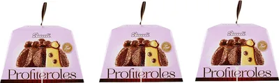 Produktbild von 3x Bauli Torta Profiteroles mit Schokoladencreme und Windbeutel mit Zitronencreme 750g