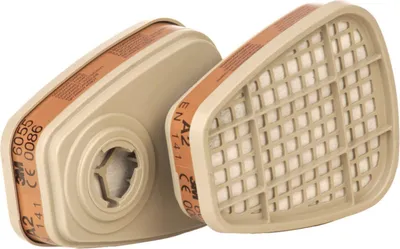 Obrázok produktu pre 3M Plynový filter A2 6055 EN143 f.č. 4000370680/-690 4 ks